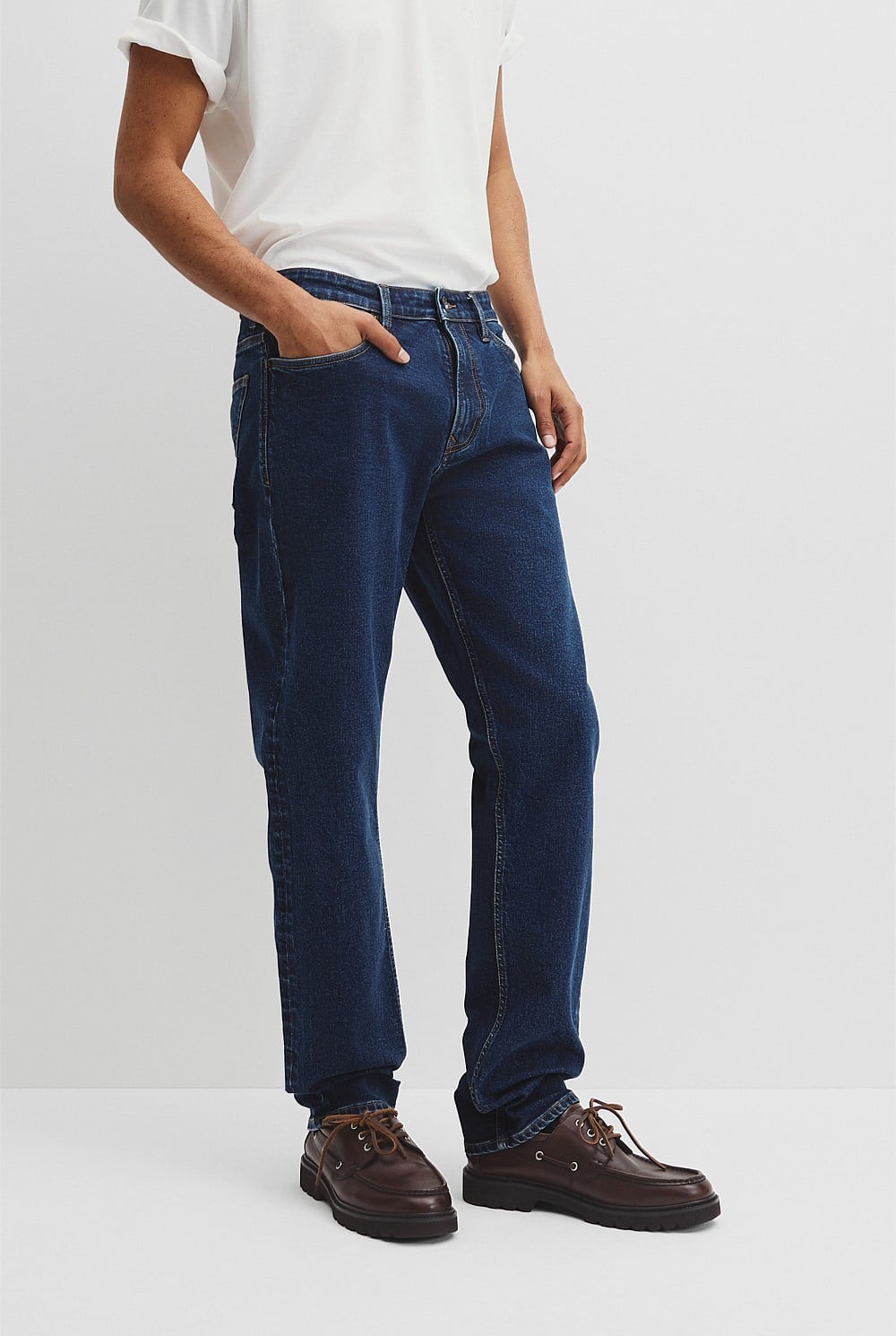 Australian Cotton Straight Leg Jean