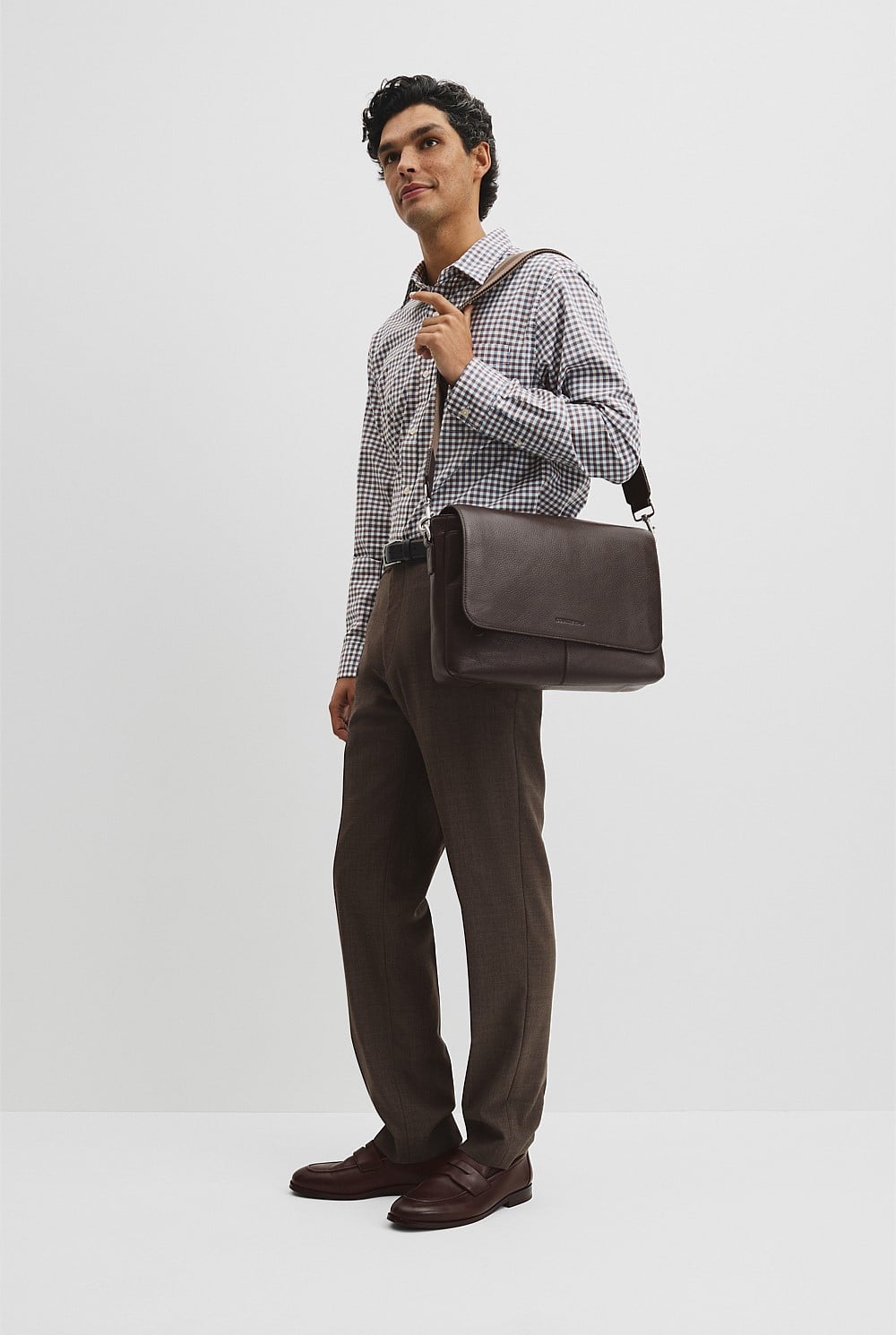 Rhys Leather Satchel