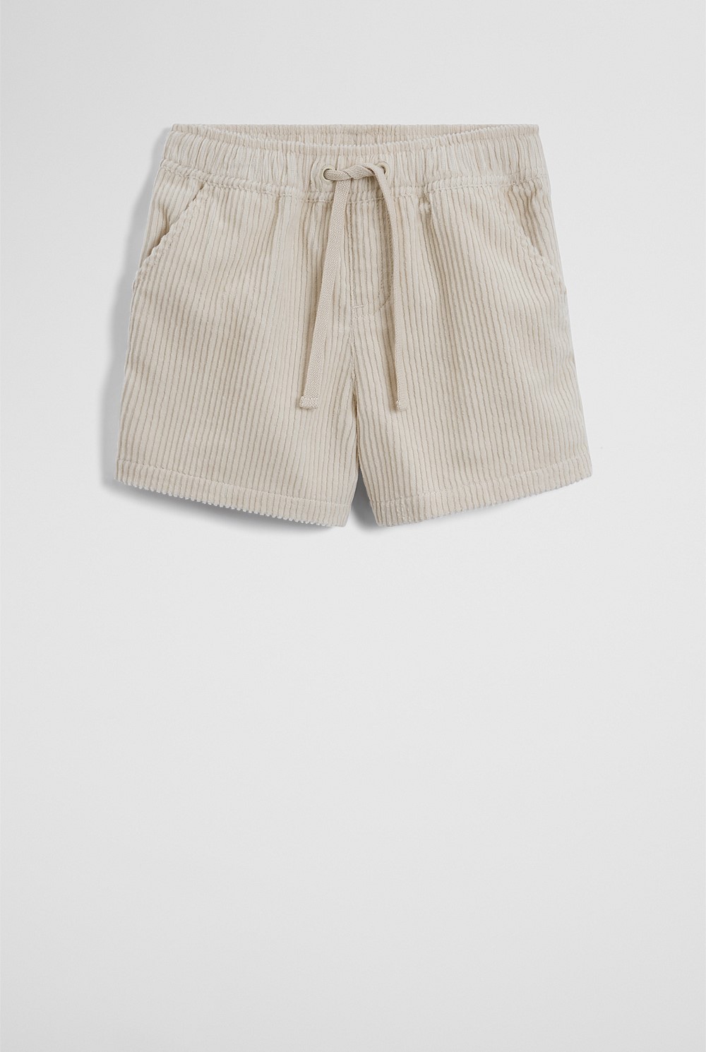 Organically Grown Cotton Pull On Cord Straight Short