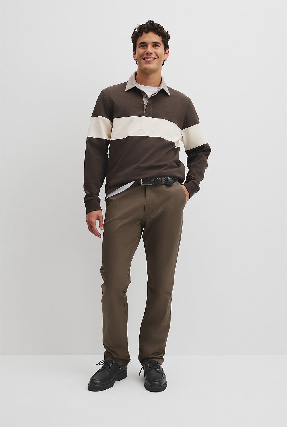 Australian Cotton Panel Rugby Polo