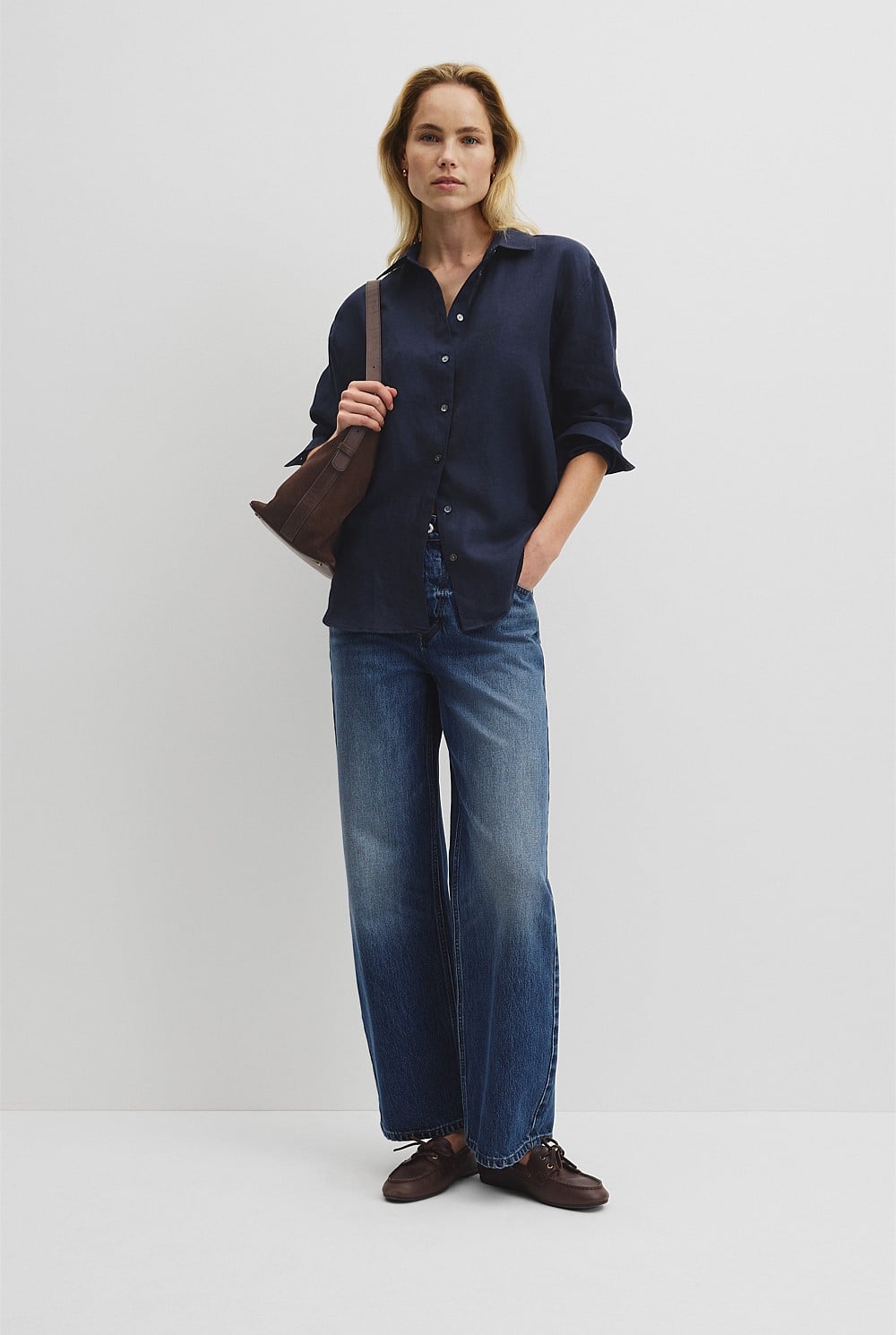Oversized Linen Shirt