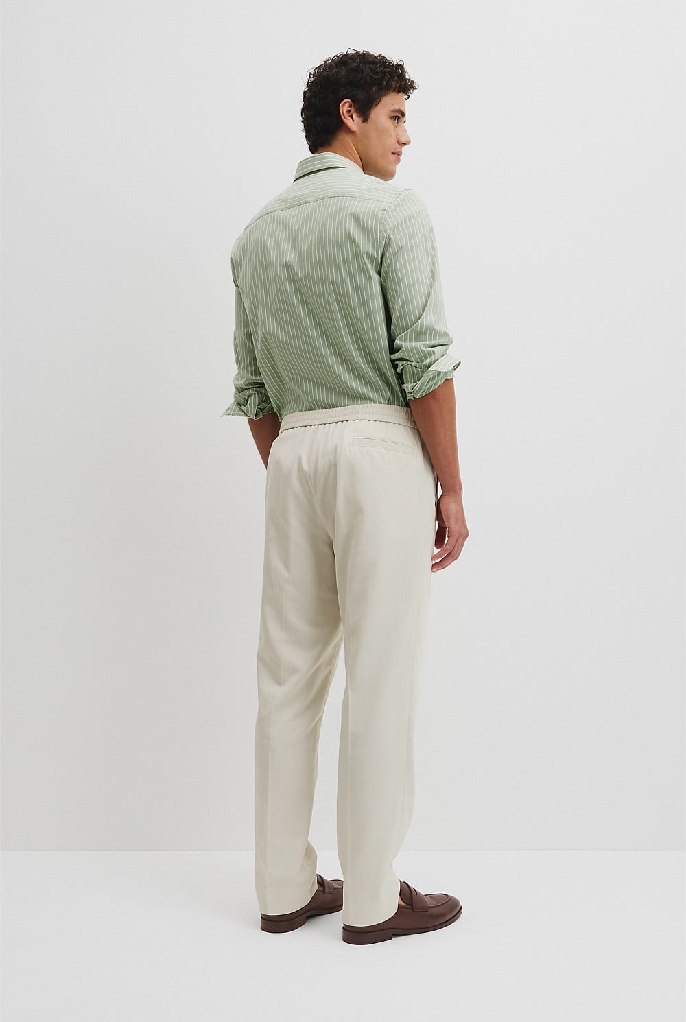 Relaxed Fit Elastic Pant