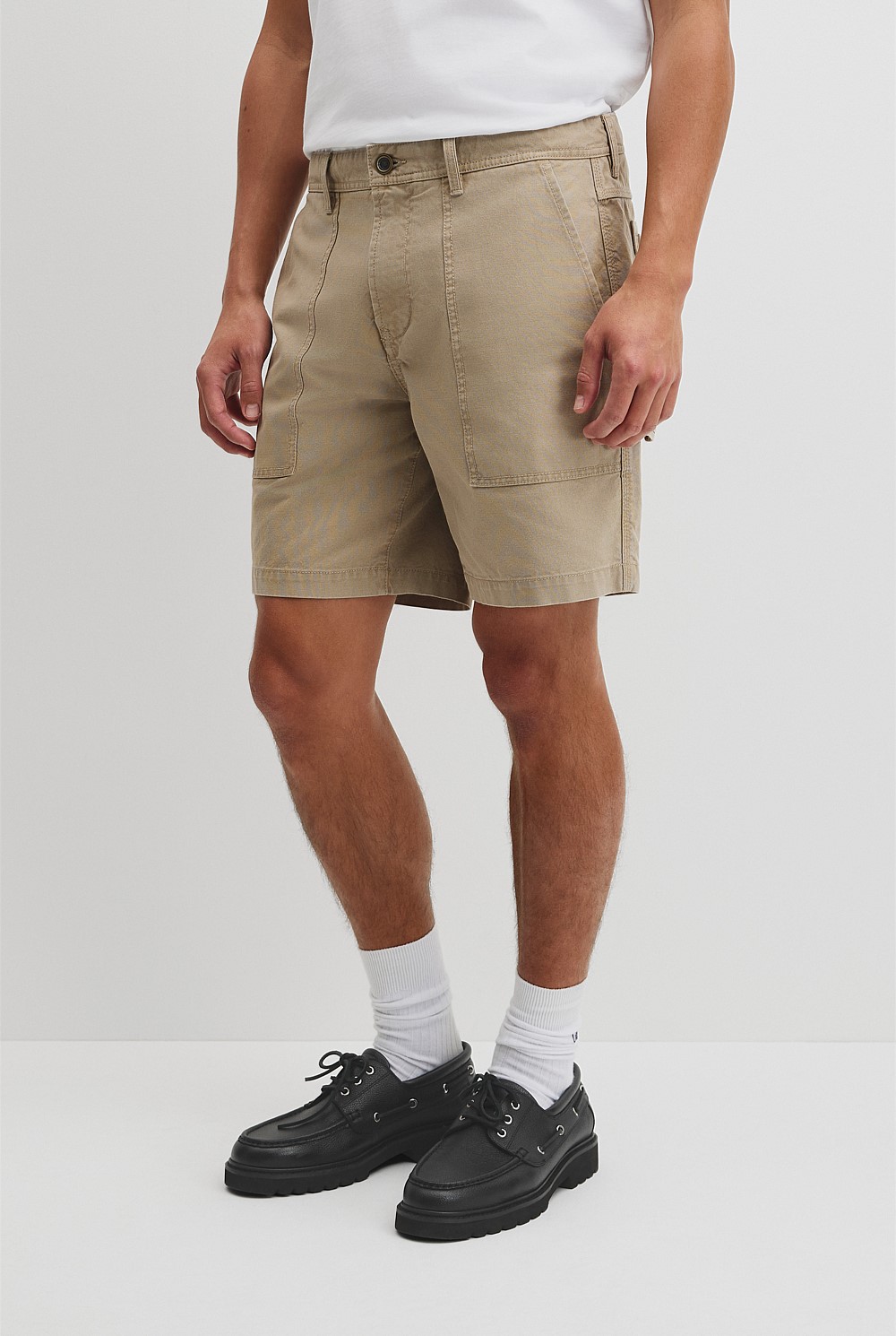 Workwear Garment Dyed Carpenter Short