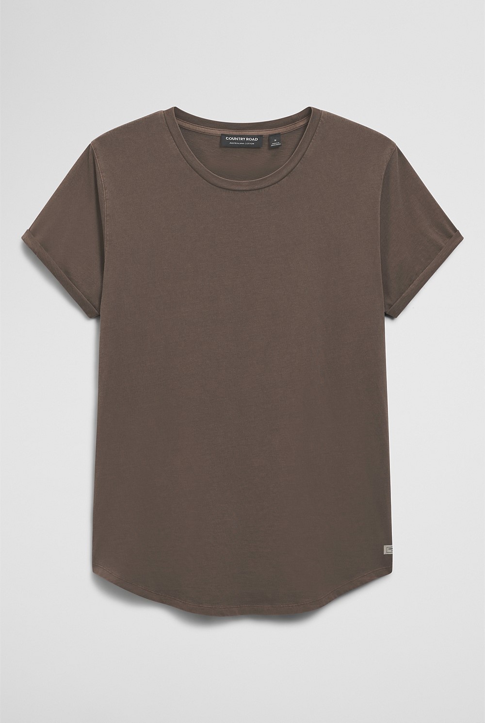 Australian Cotton Longline Garment Dye T-Shirt