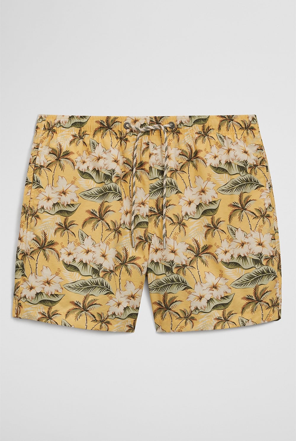 Tropical Print Swim Short