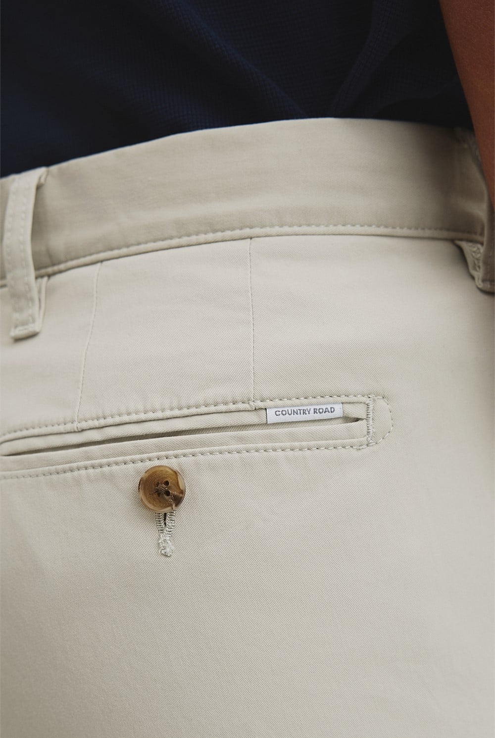 Australian Cotton Tapered Fit Stretch Chino
