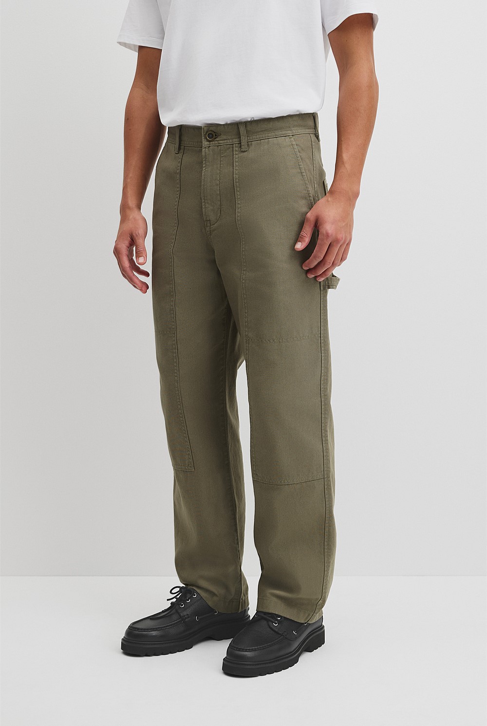 Workwear Garment Dyed Carpenter Pant