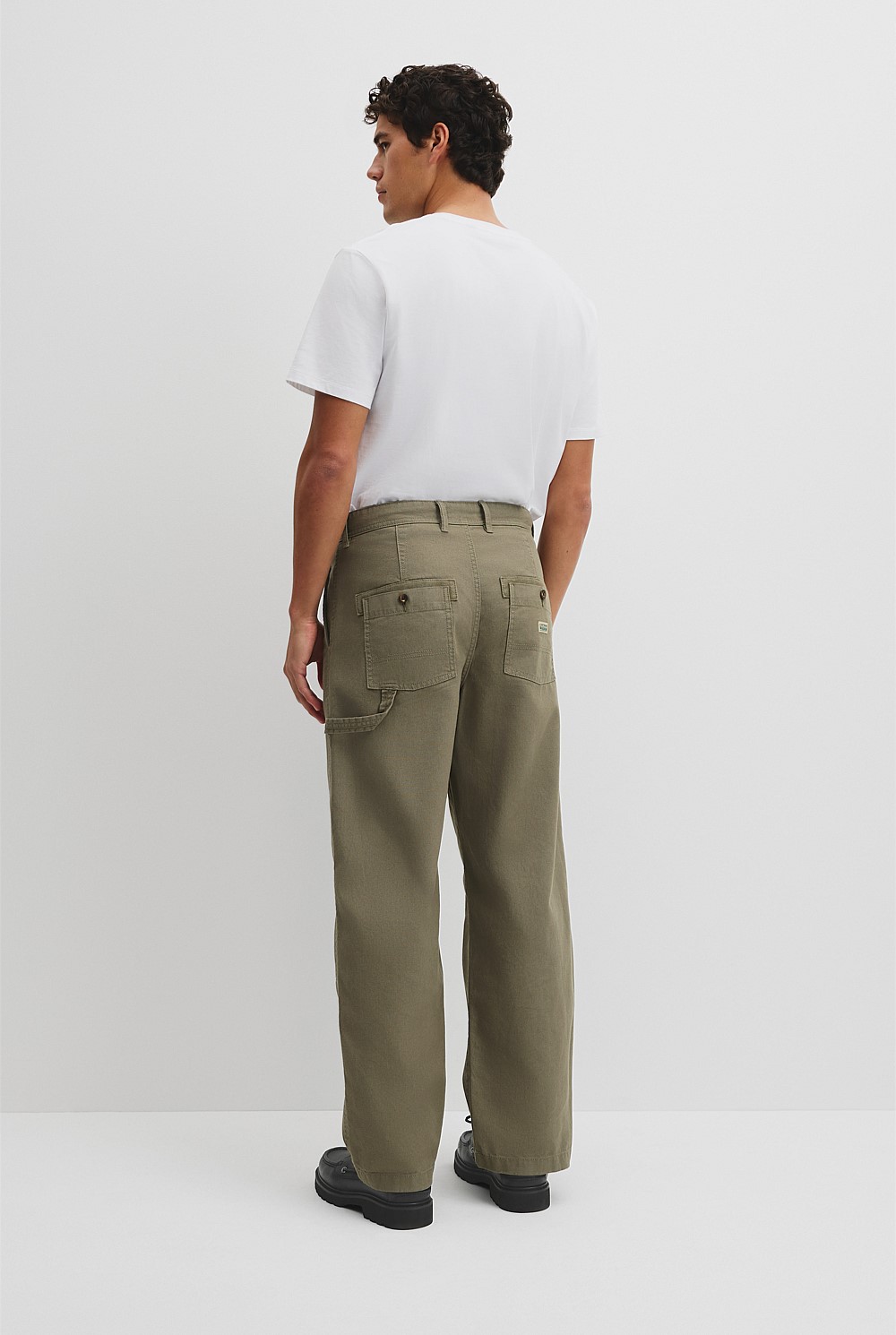 Workwear Garment Dyed Carpenter Pant