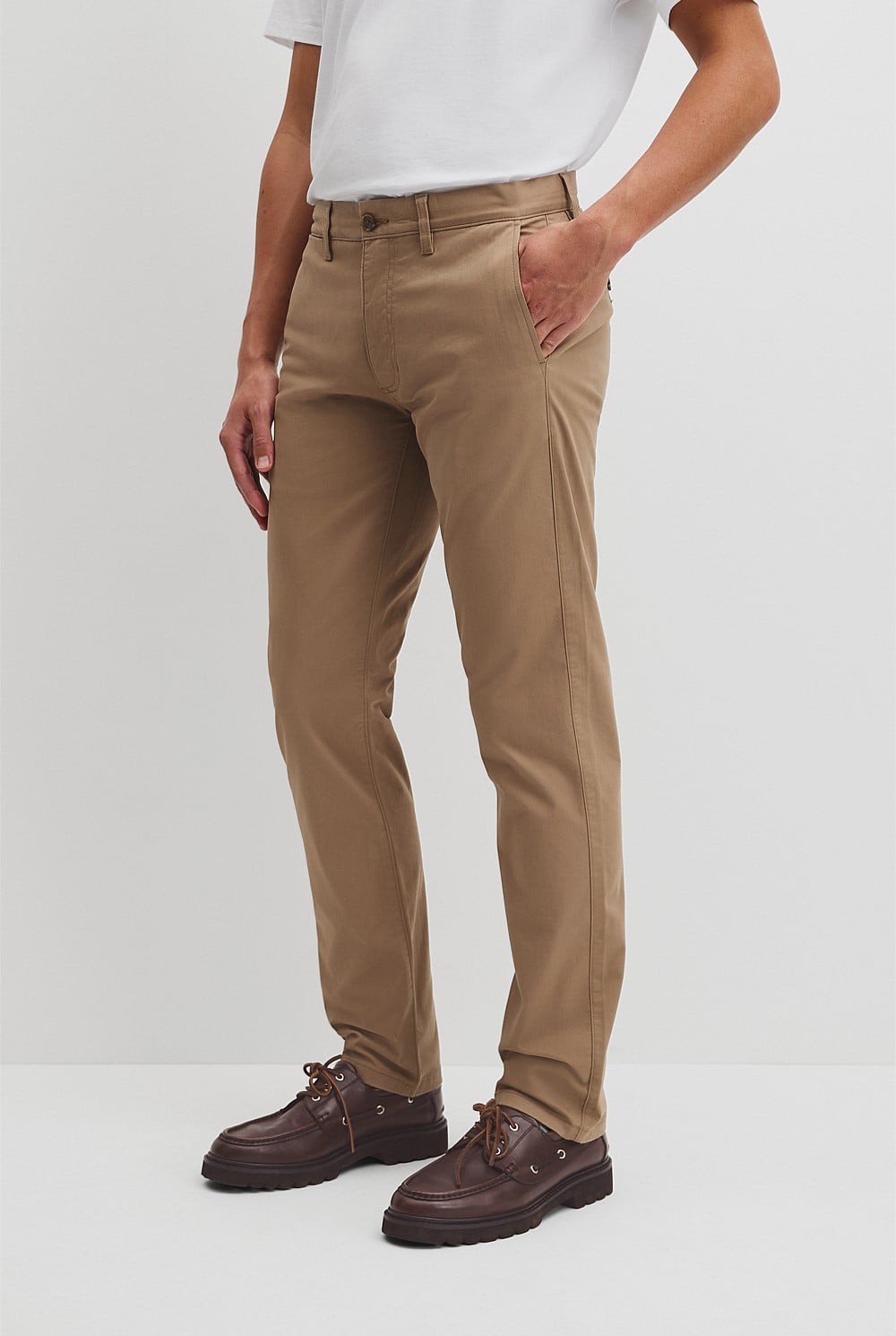Australian Cotton Standard Fit Stretch Chino