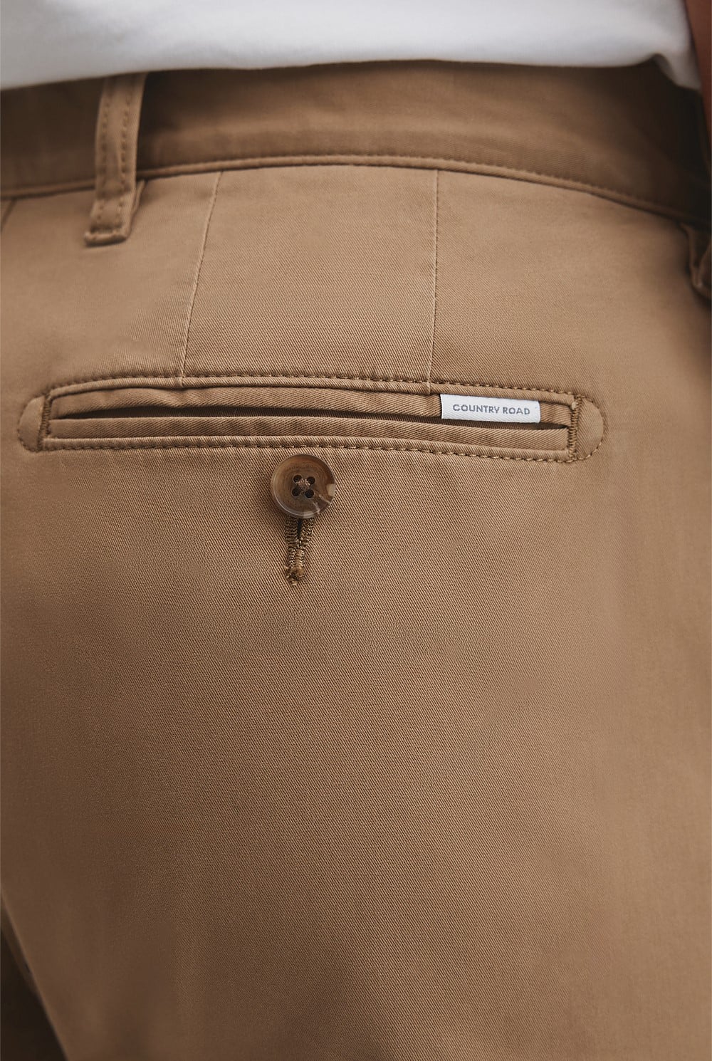 Australian Cotton Tapered Fit Stretch Chino