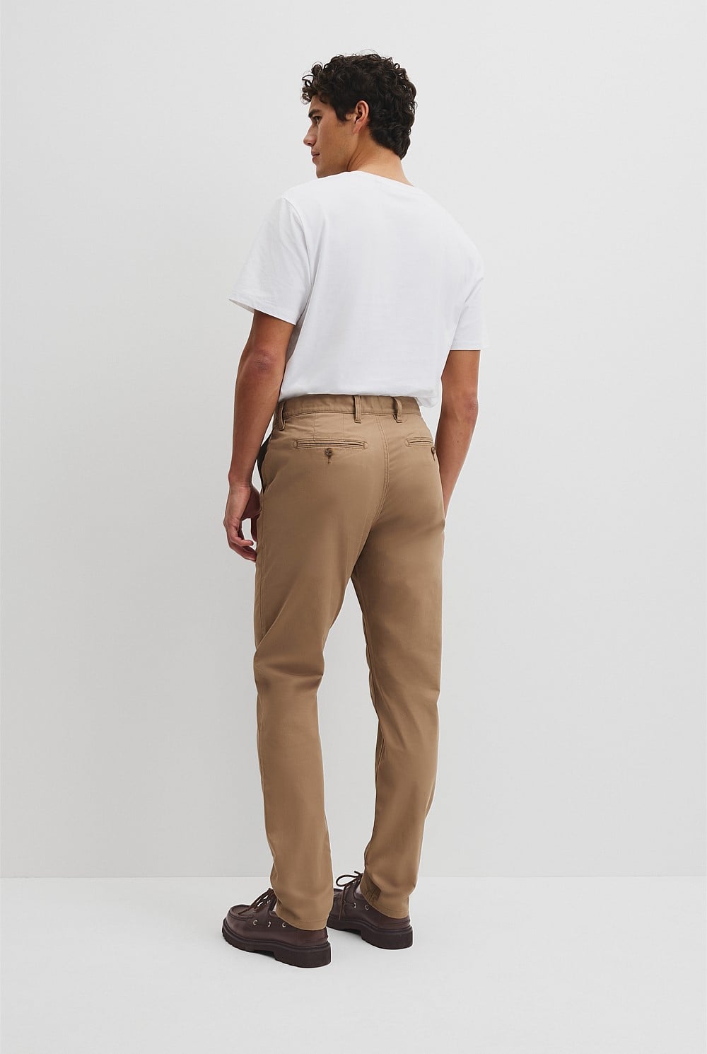 Australian Cotton Tapered Fit Stretch Chino