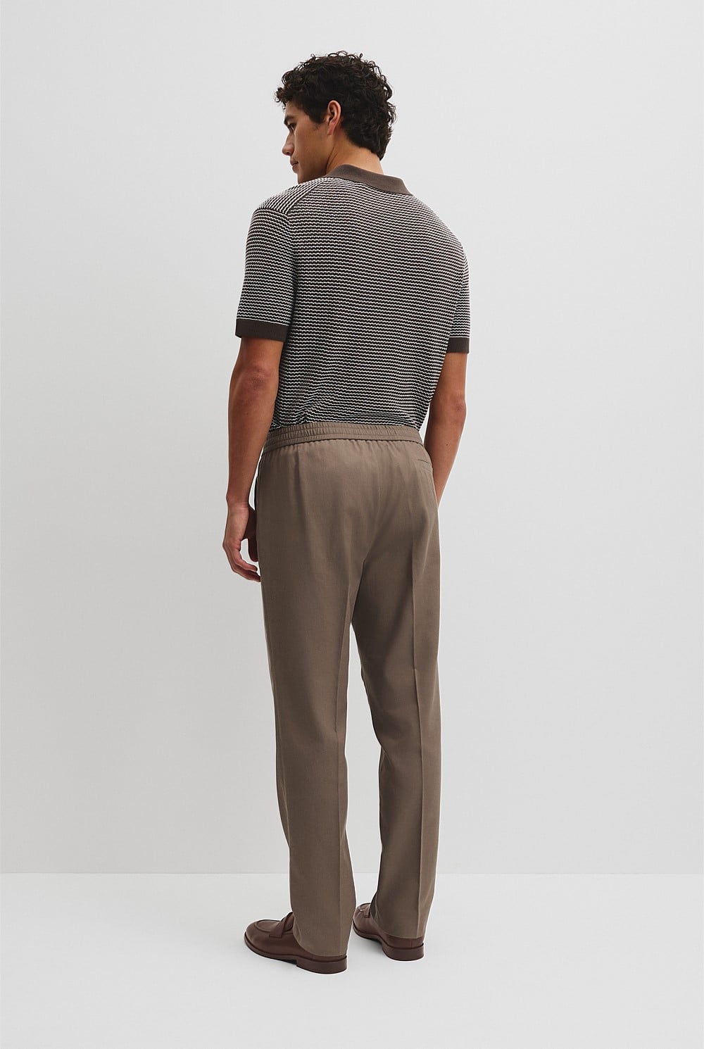 Relaxed Fit Elastic Pant