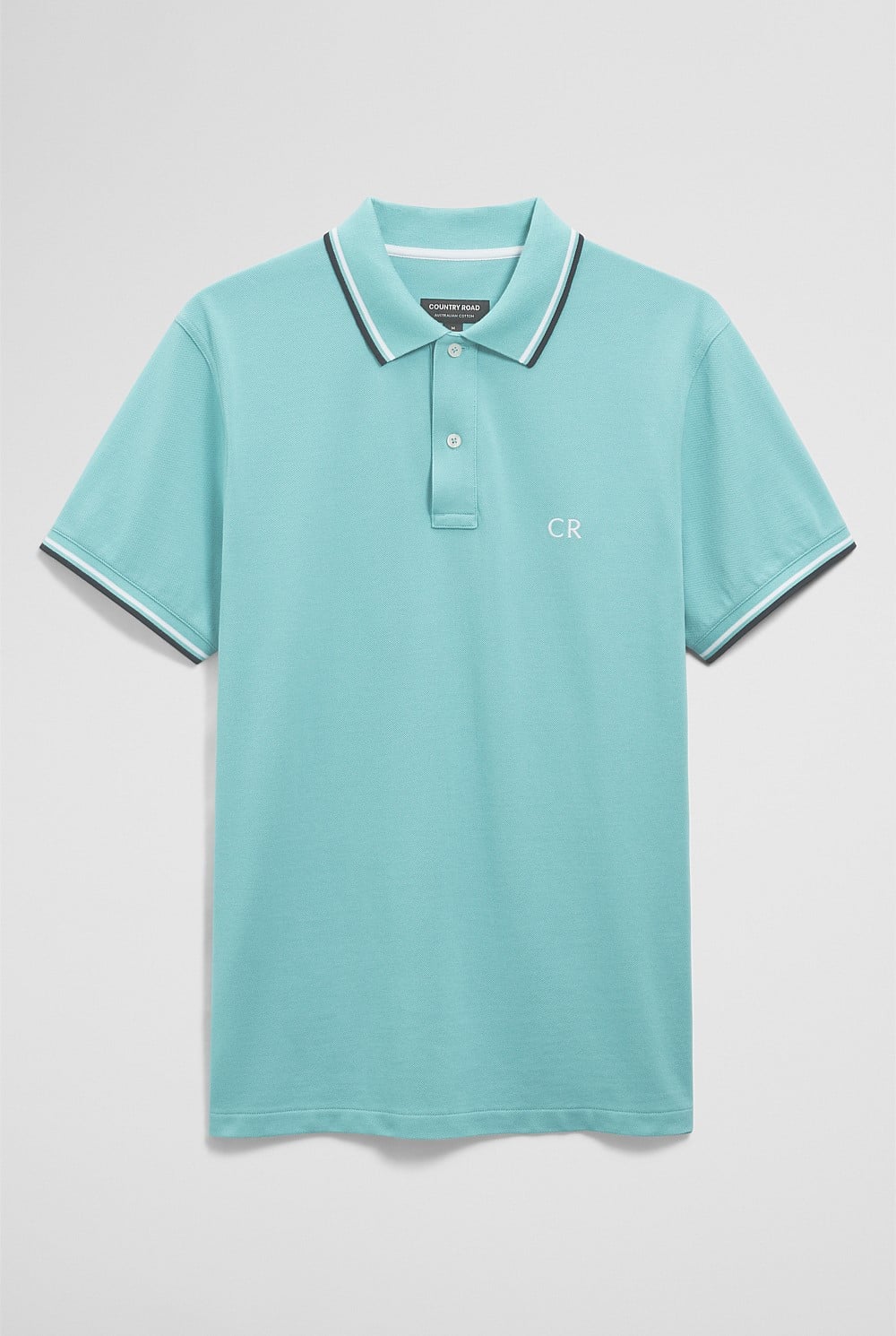 Australian Cotton CR Logo Pique Polo