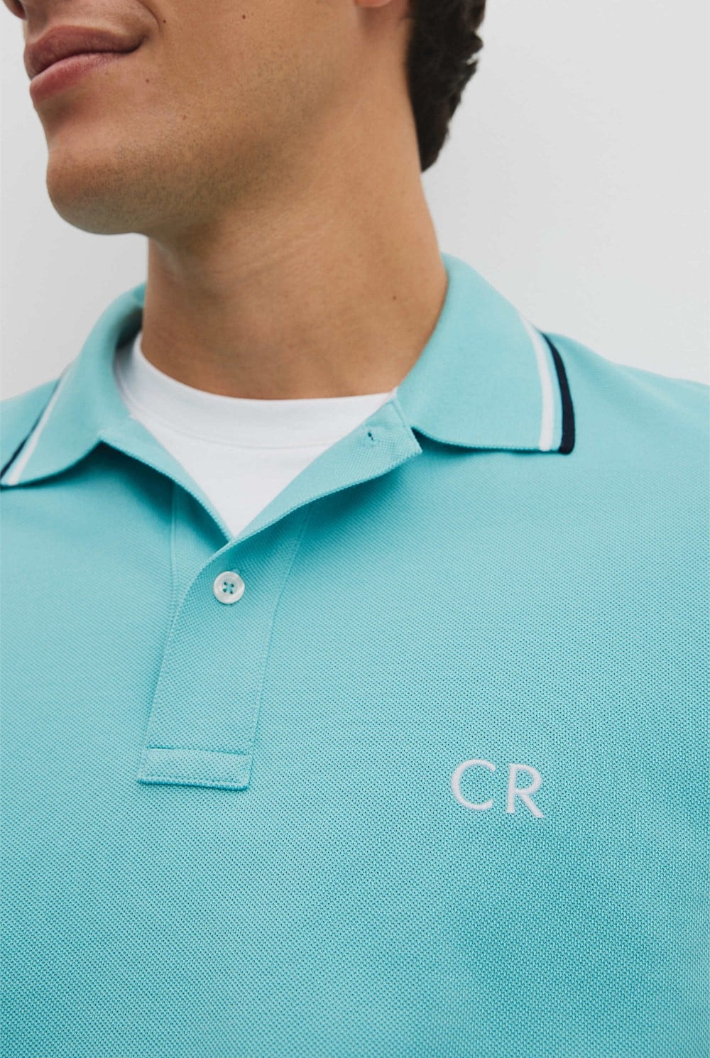 Australian Cotton CR Logo Pique Polo