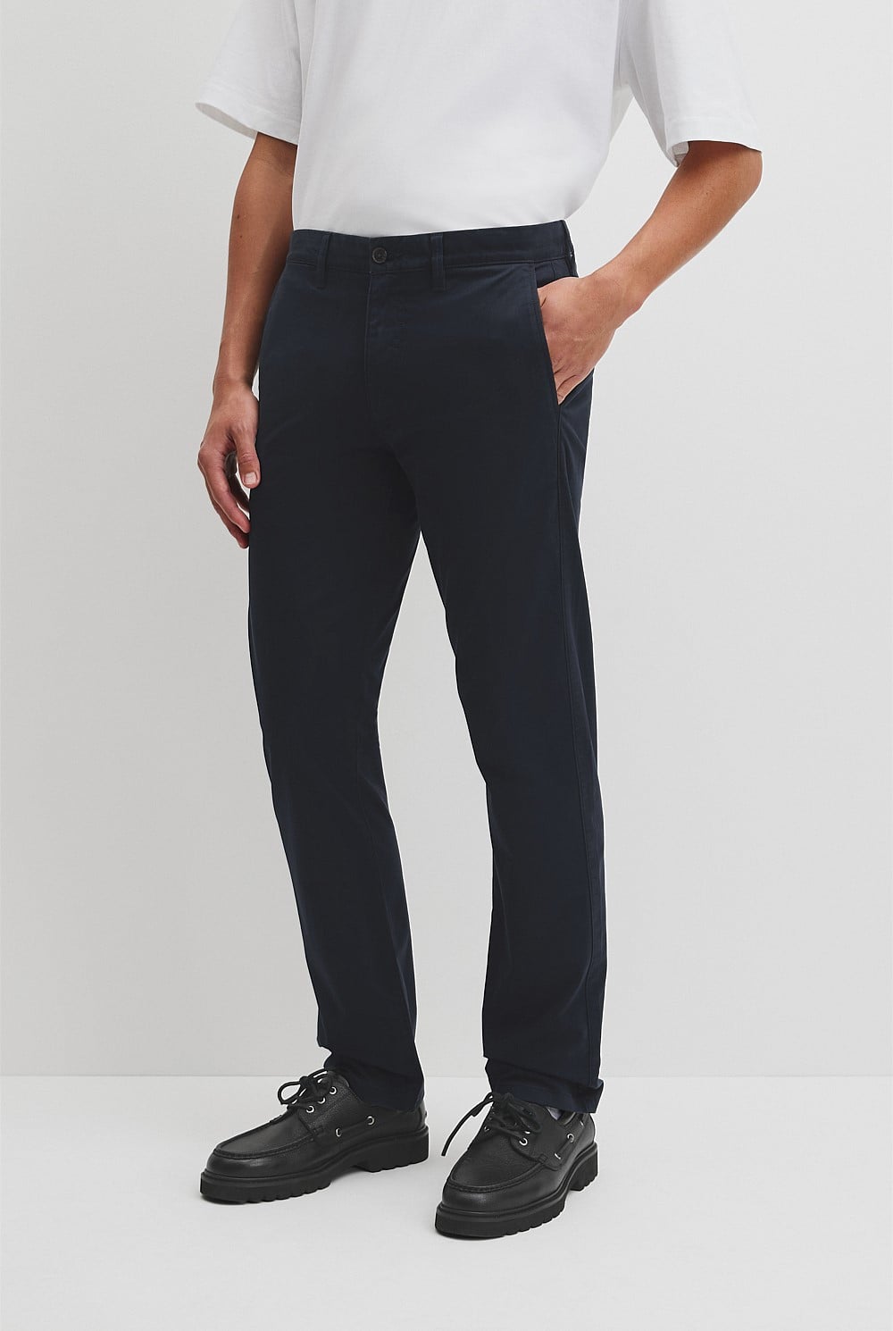 Australian Cotton Standard Fit Stretch Chino