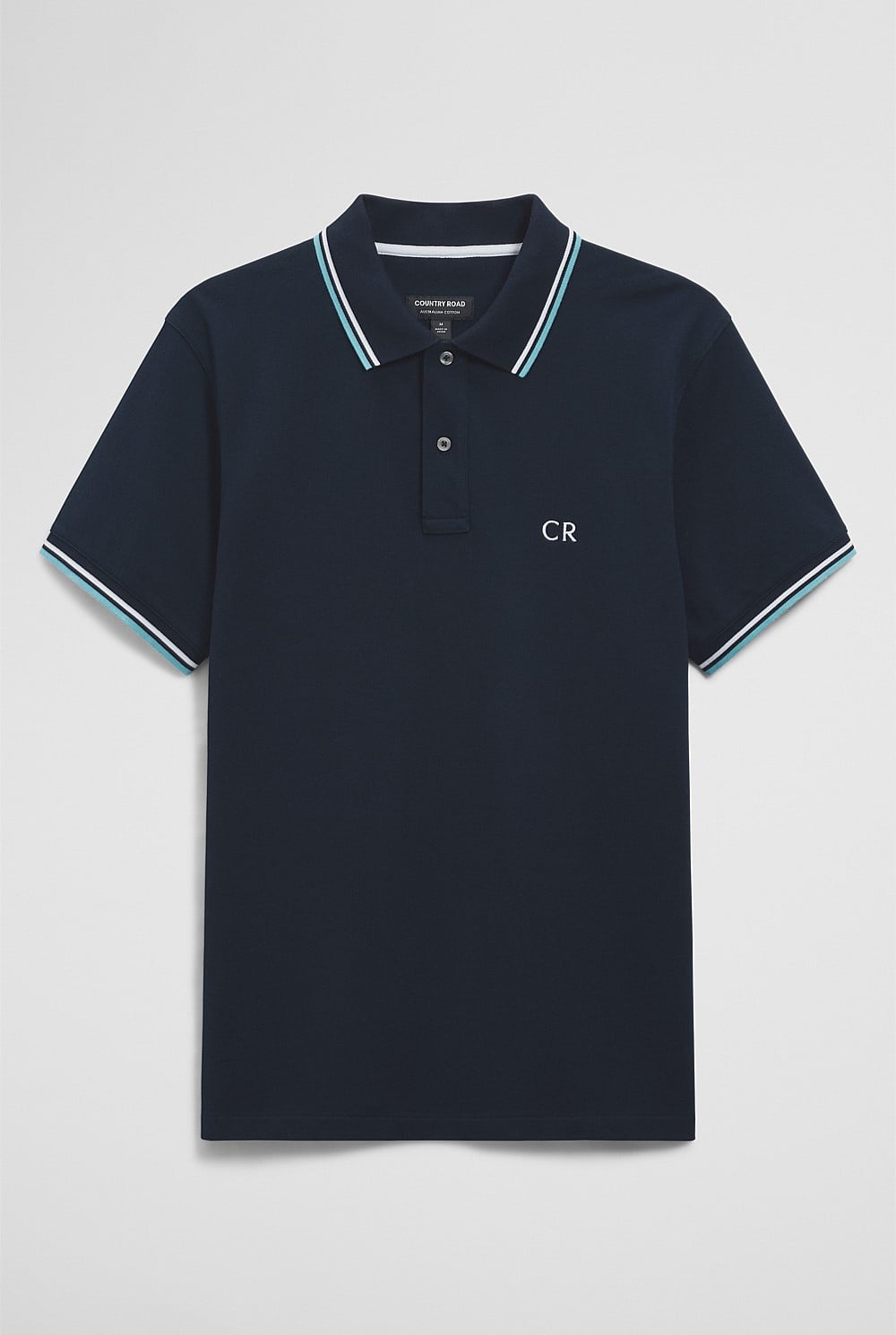 Australian Cotton CR Logo Pique Polo
