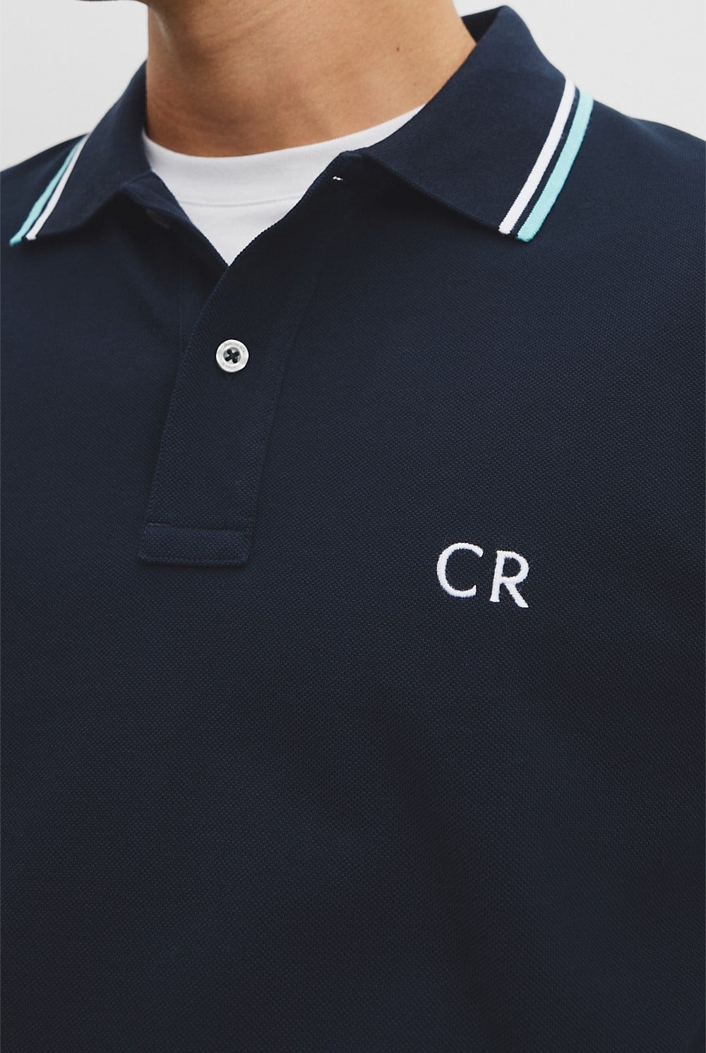 Australian Cotton CR Logo Pique Polo