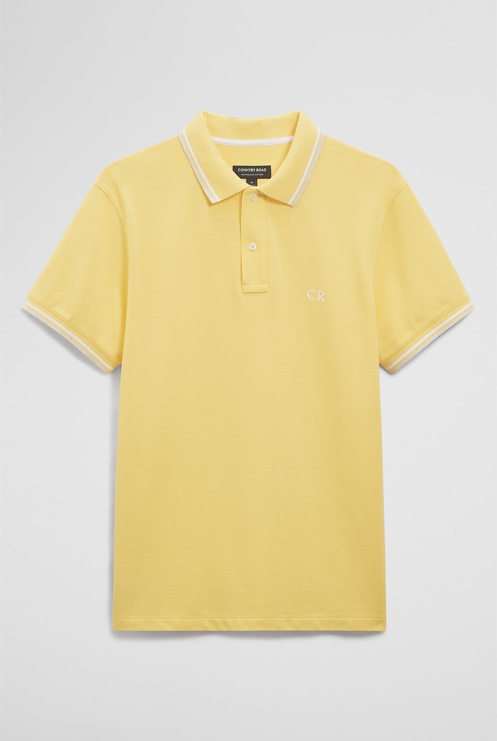 Australian Cotton CR Logo Pique Polo