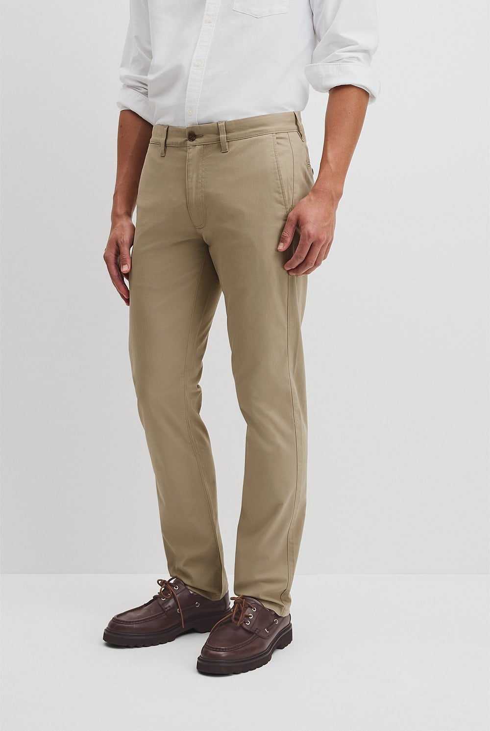 Australian Cotton Standard Fit Stretch Chino