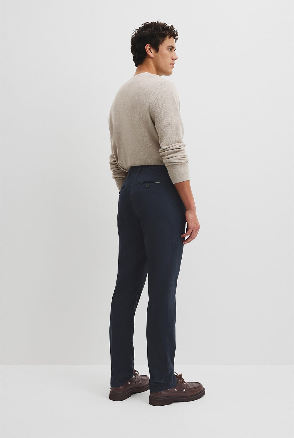 Australian Cotton Tapered Fit Stretch Chino