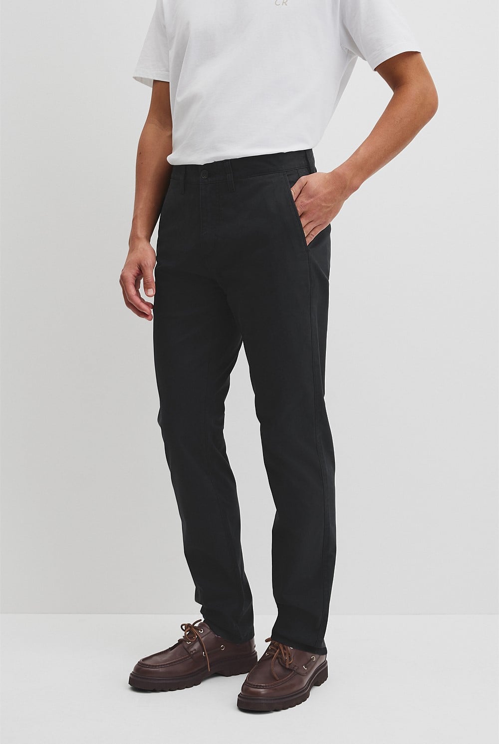Australian Cotton Tapered Fit Stretch Chino
