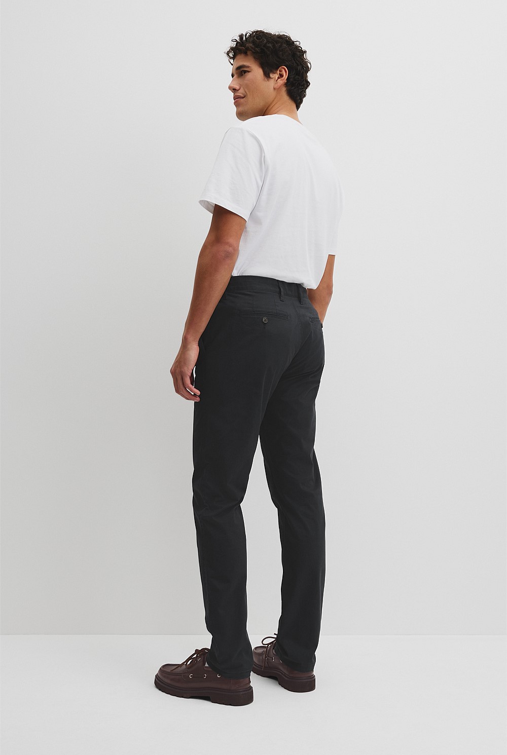 Australian Cotton Tapered Fit Stretch Chino