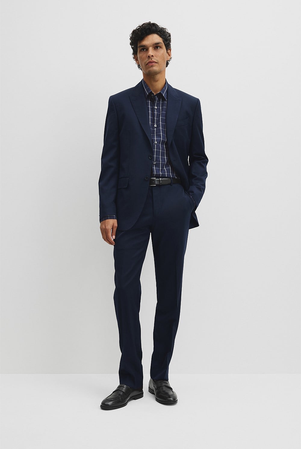Long Sleeve Regular Cotton With Pockets Check Shirt