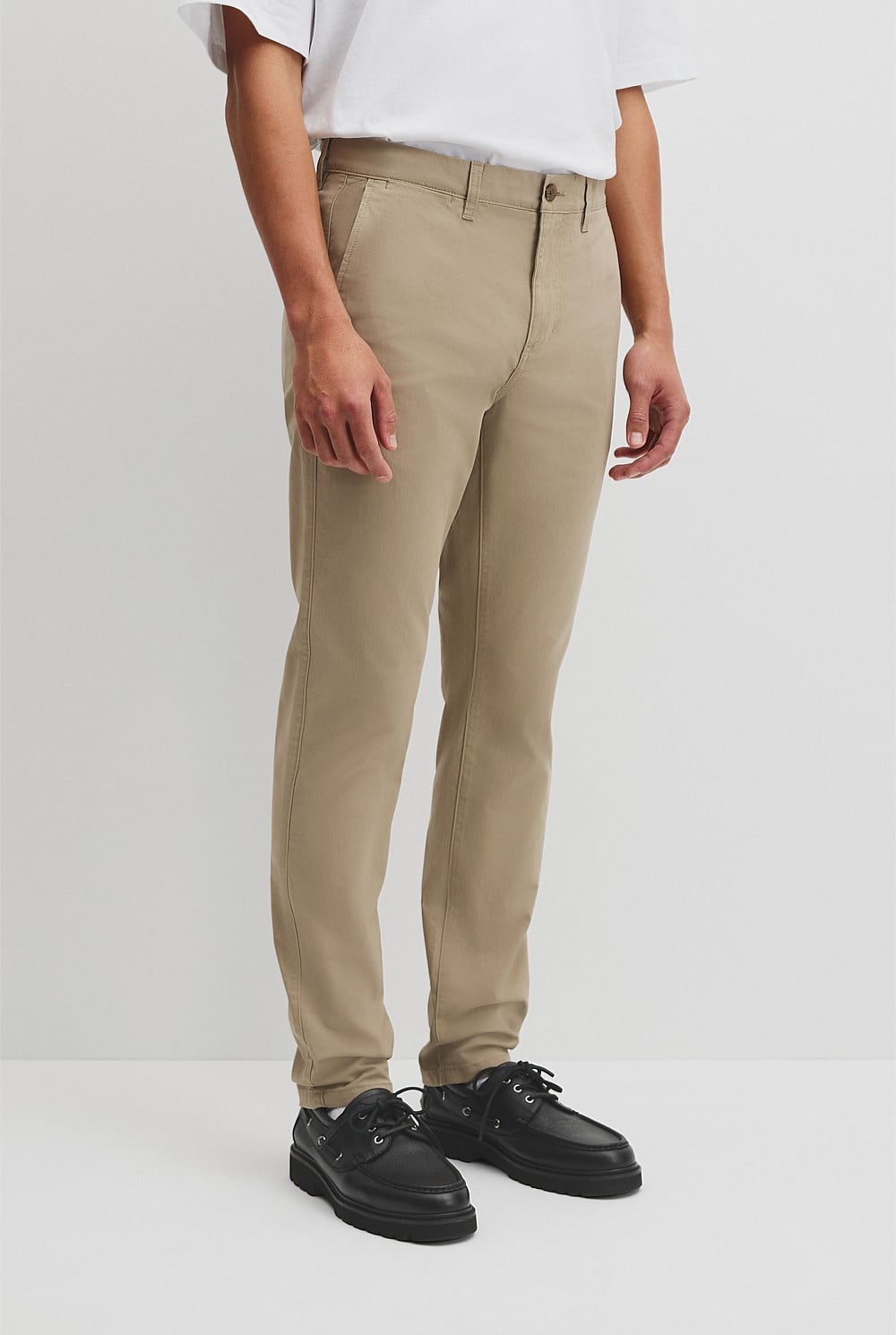 Australian Cotton Tapered Fit Stretch Chino