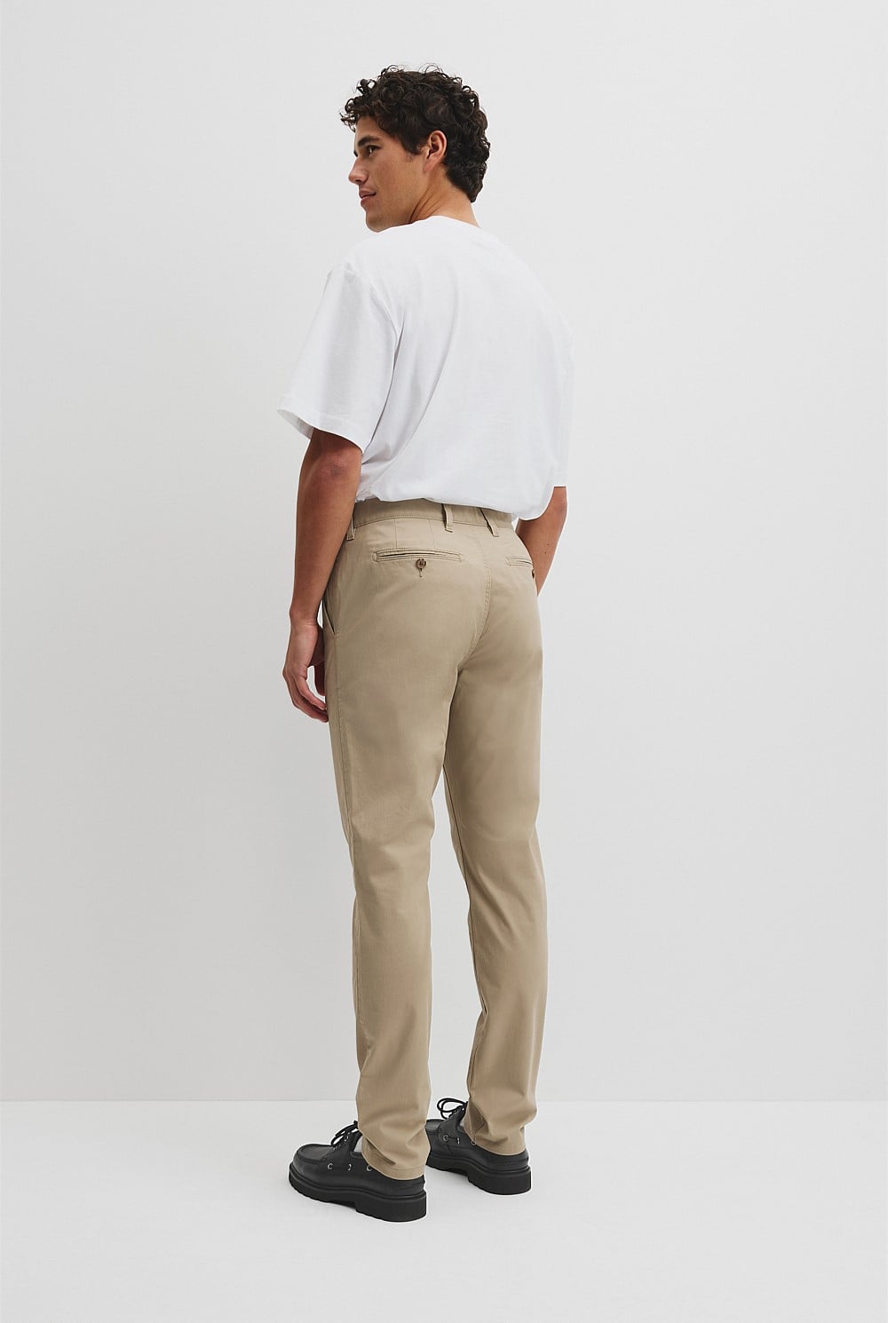 Australian Cotton Tapered Fit Stretch Chino