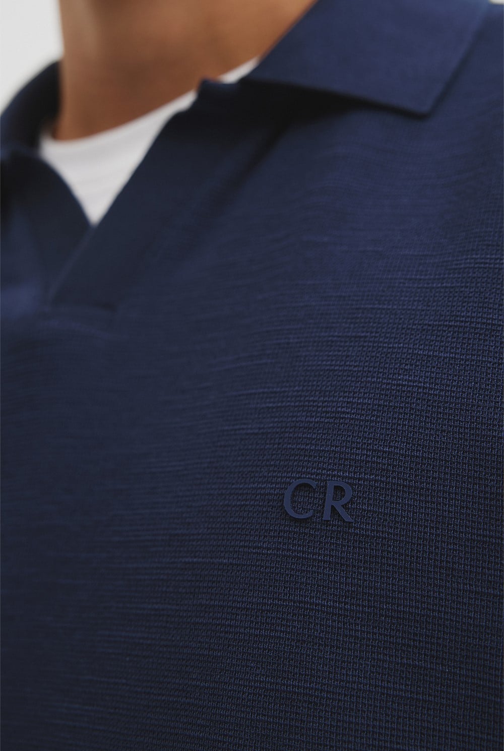 Short Sleeve Waffle Trophy Polo