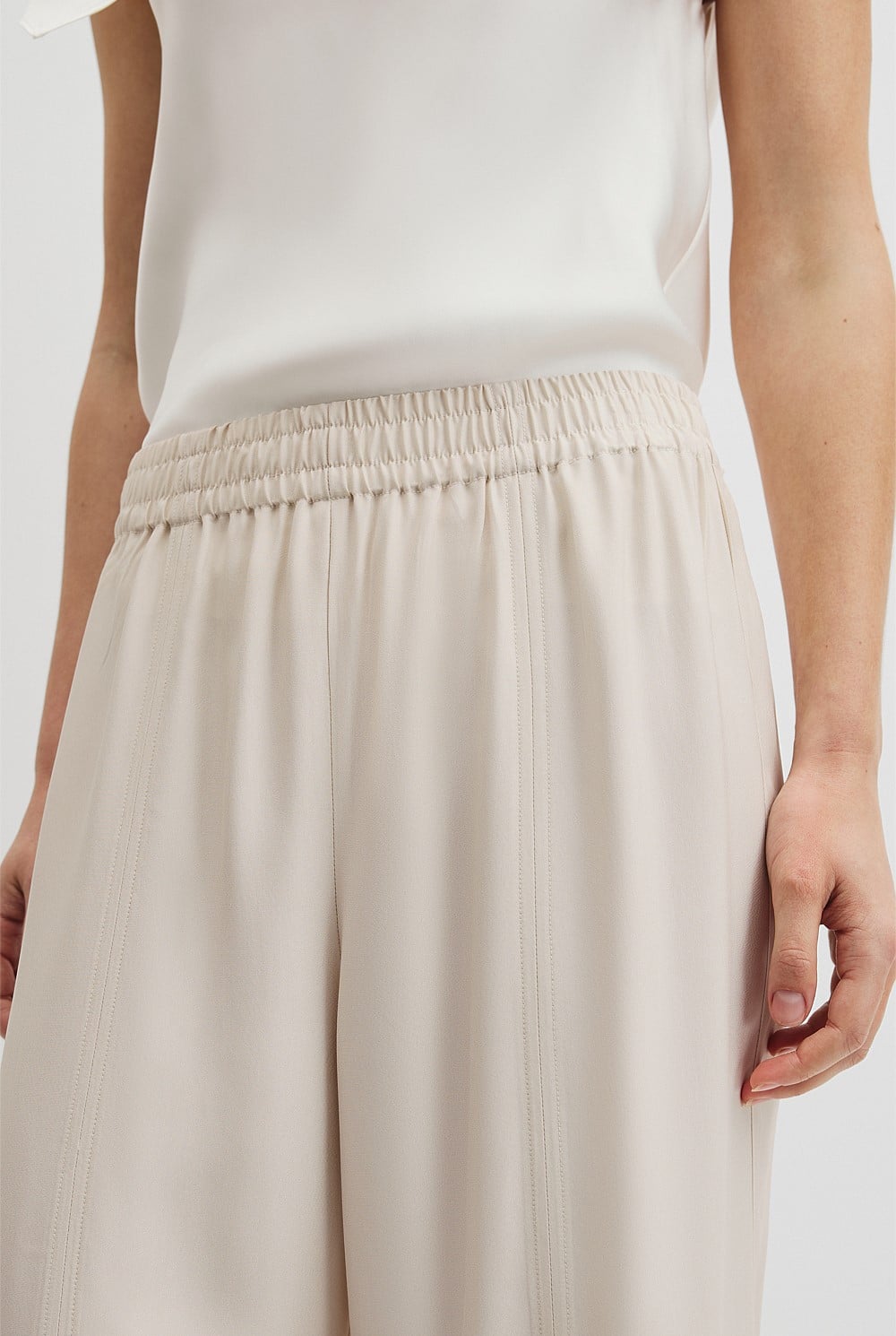 Panel Pull On Pant