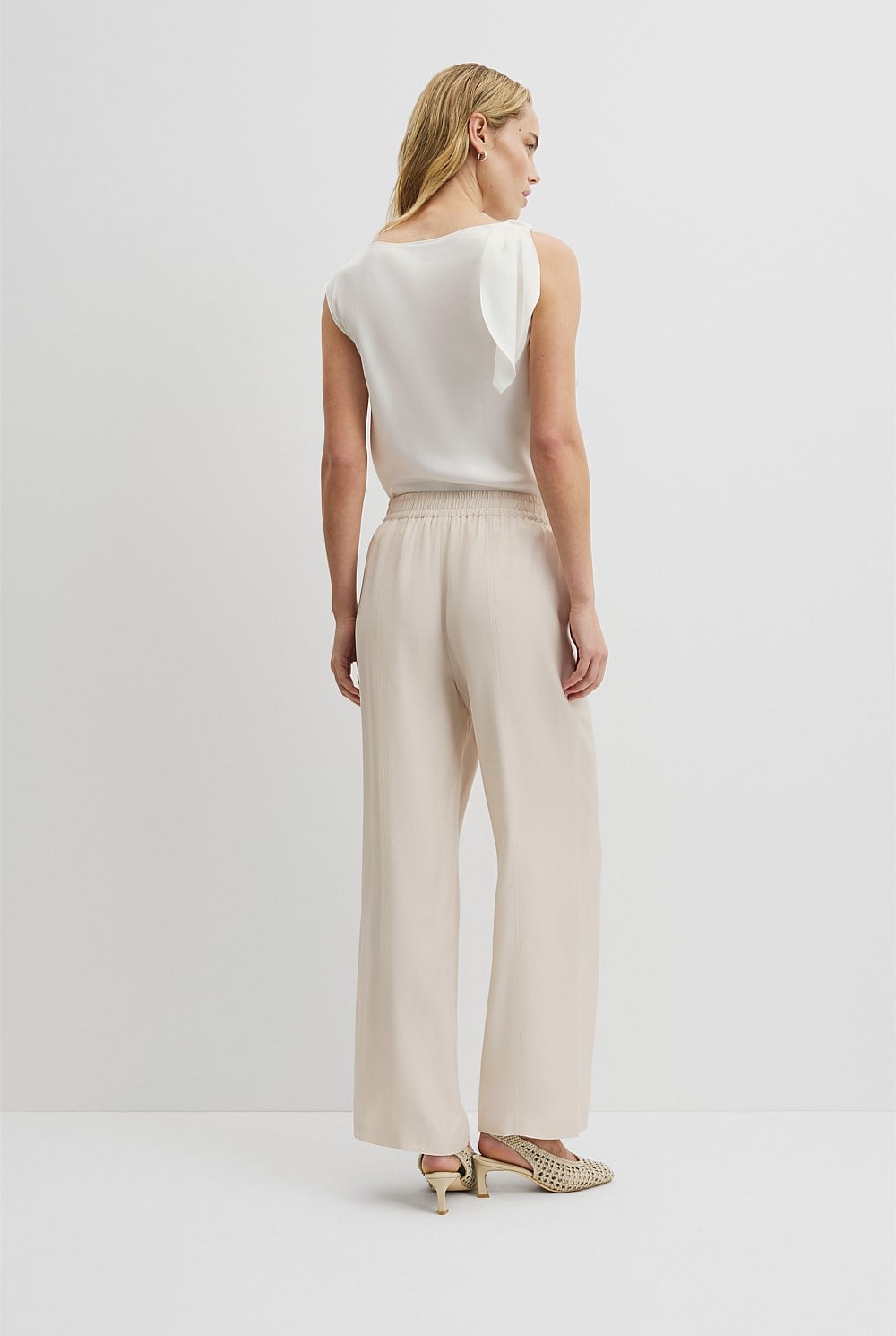 Panel Pull On Pant