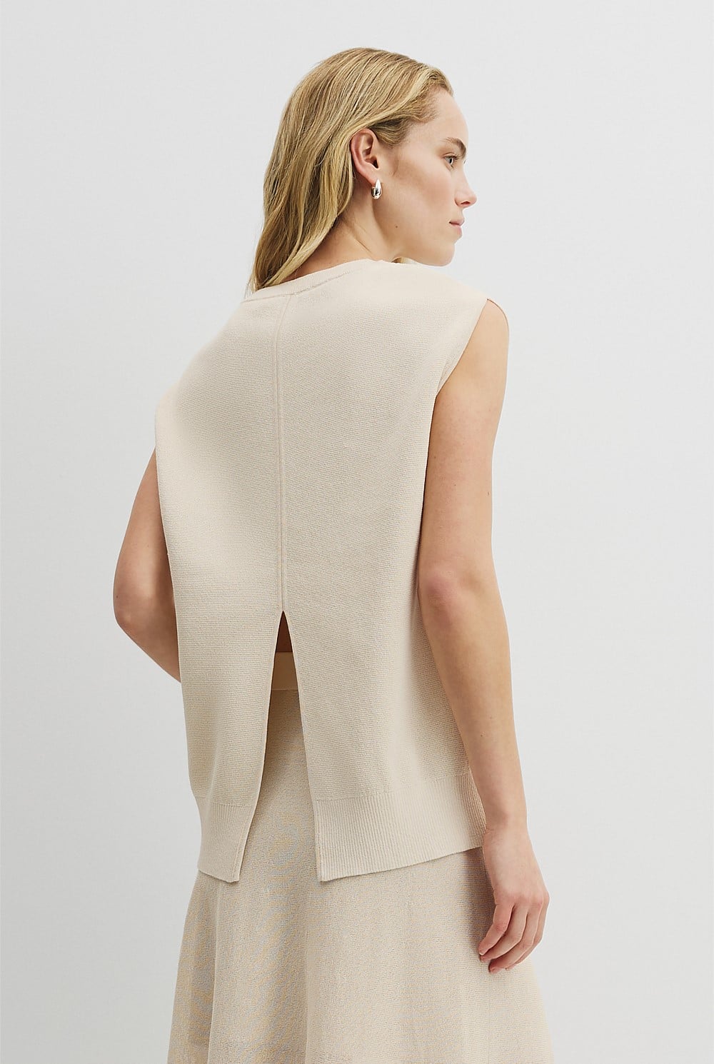High Neck Sleeveless