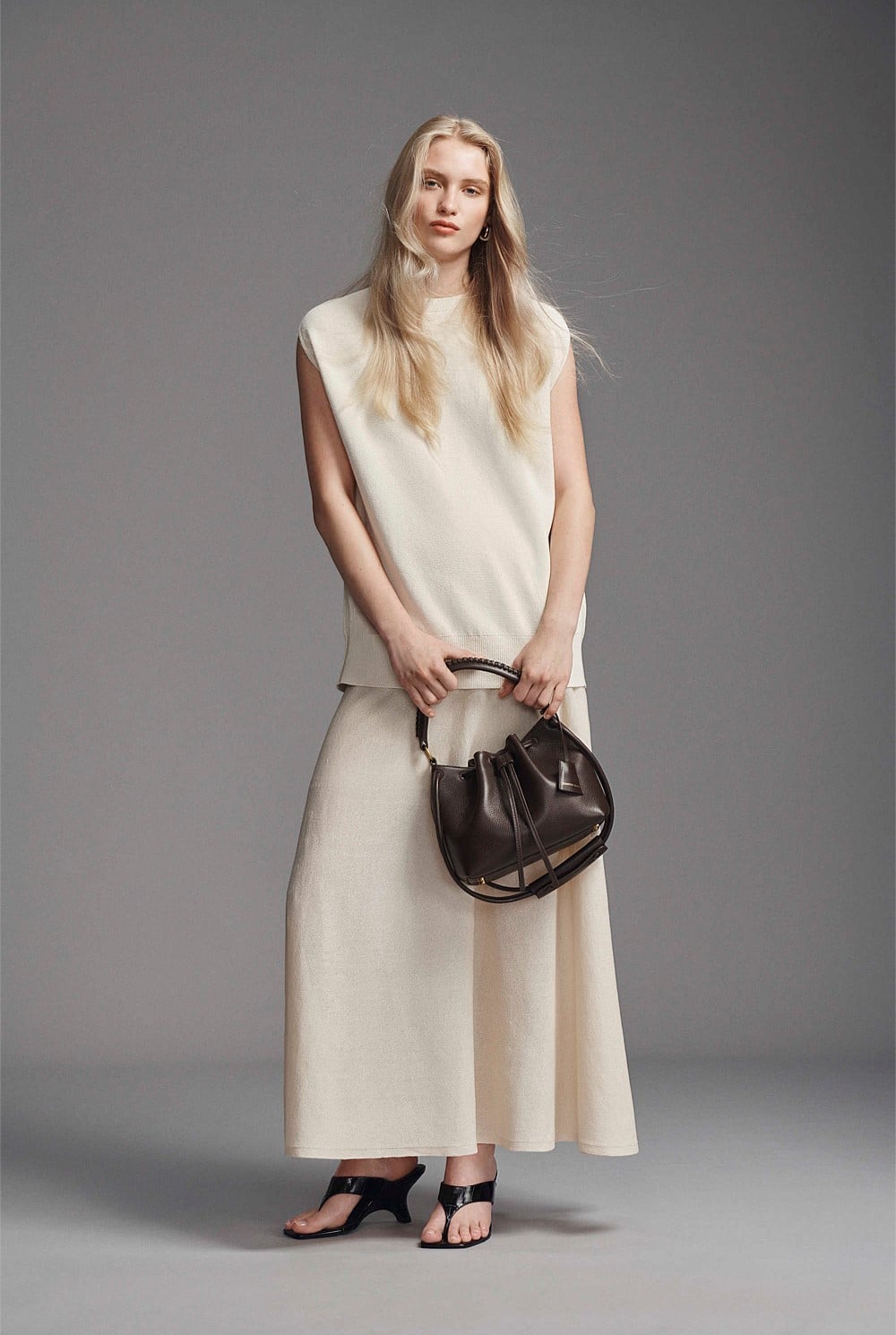 High Neck Sleeveless