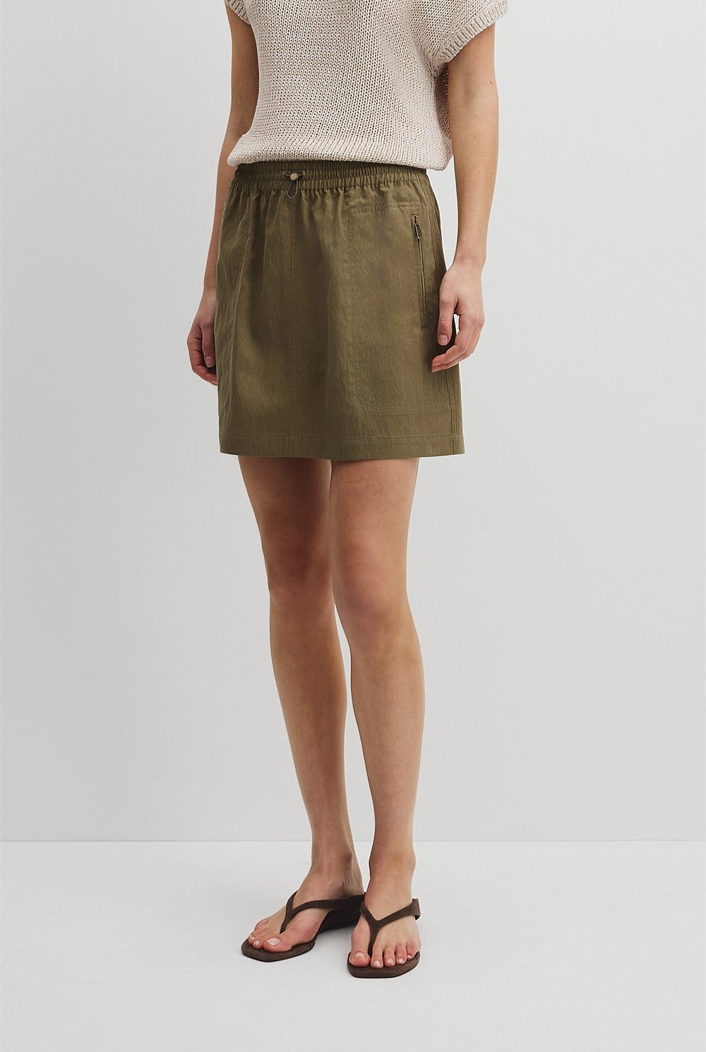Parachute Mini Skirt