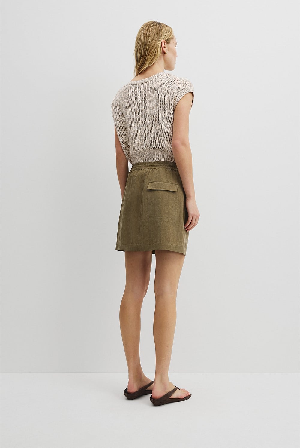 Parachute Mini Skirt