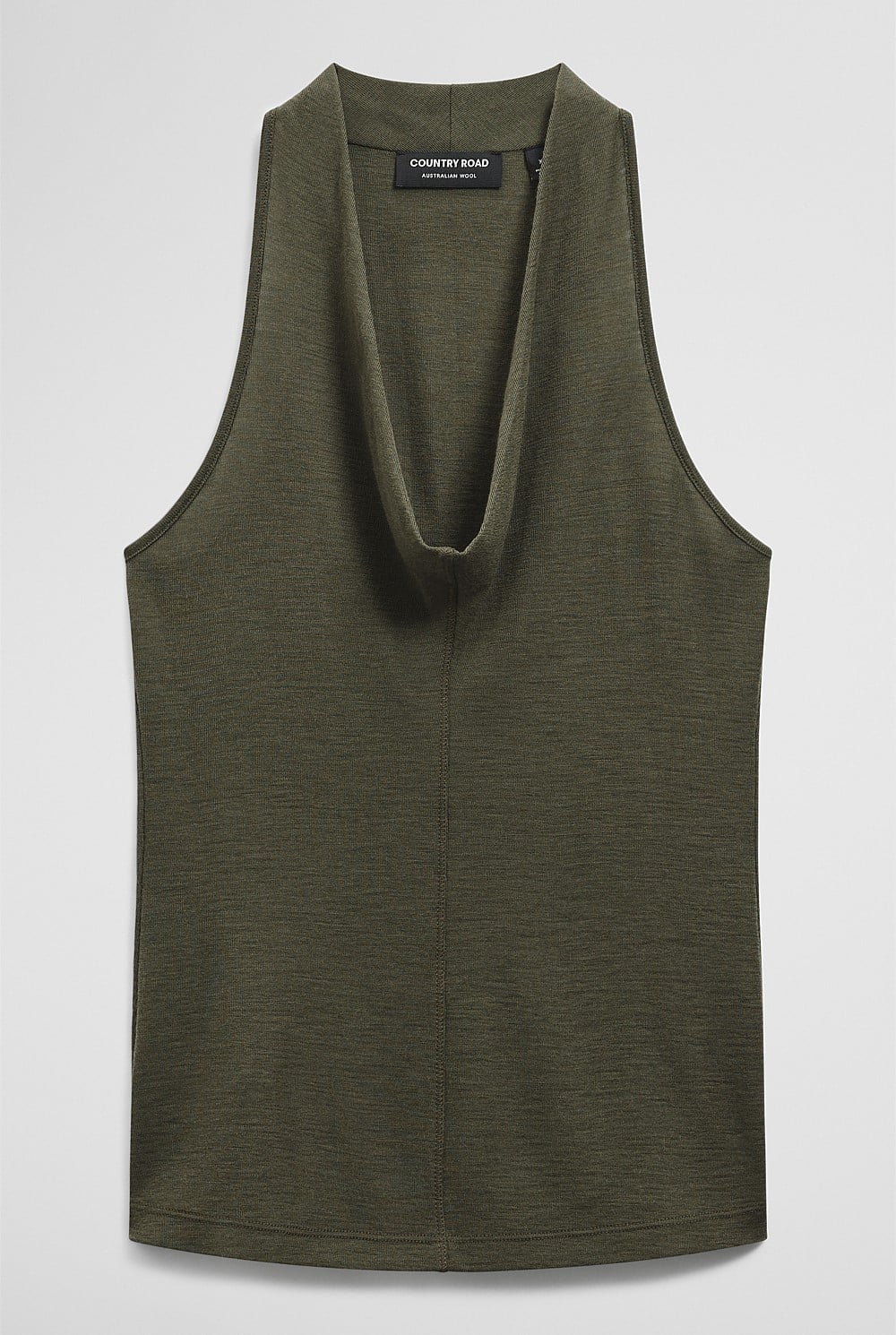 V-Neck Neck Drape Top