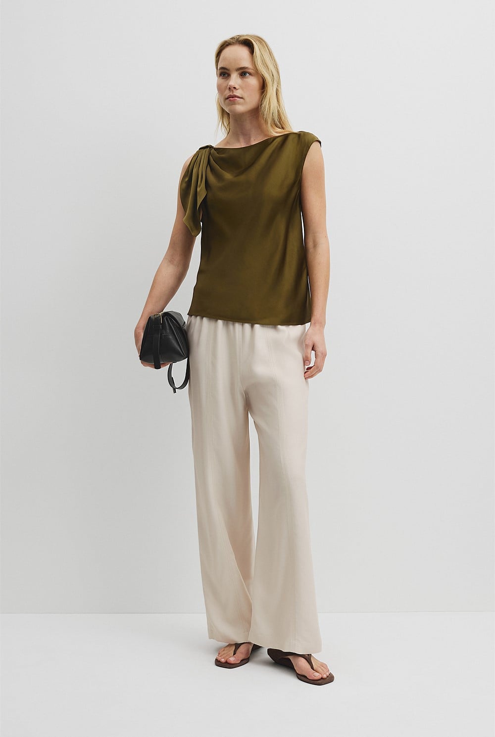 Tie Shoulder Top