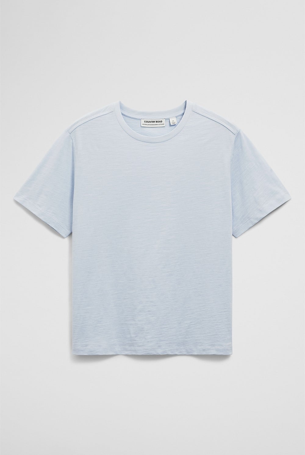 Textured Short Sleeve Slub T-Shirt