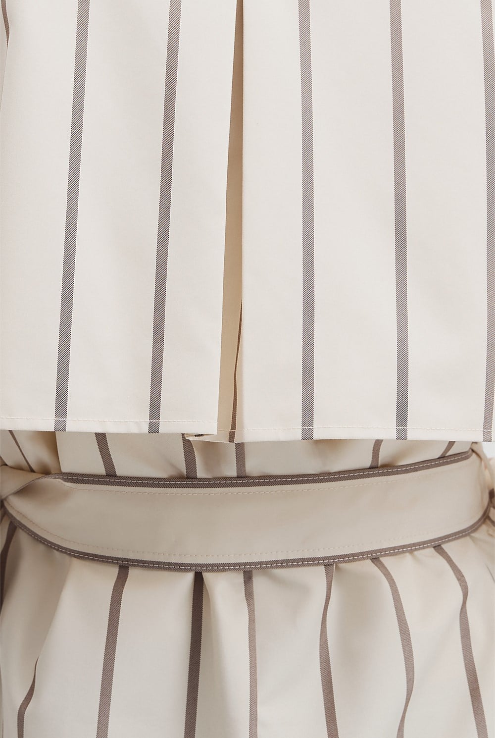 Longline Stripe Coat