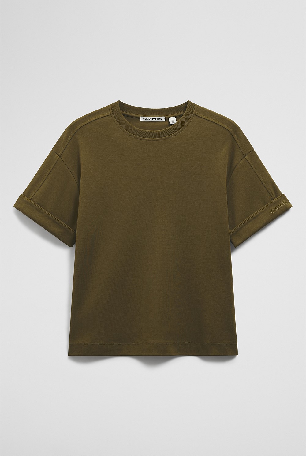 Cuff Sleeve T-Shirt