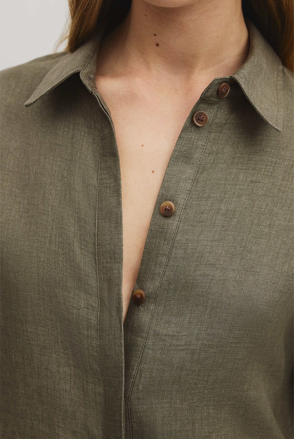 Short Sleeve Linen Shirt