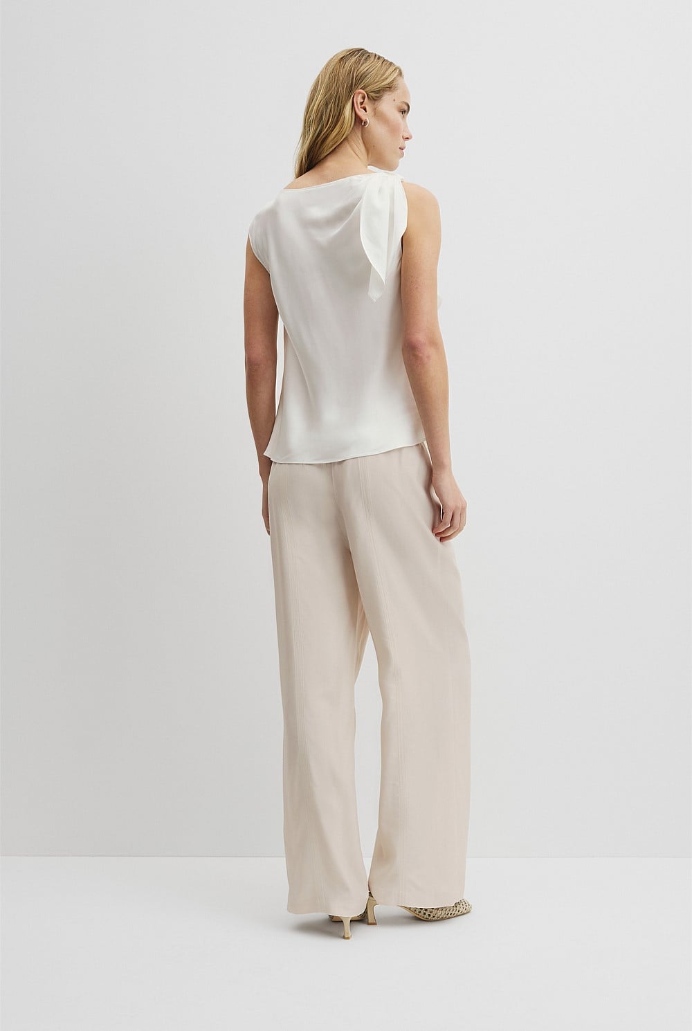 Tie Shoulder Top