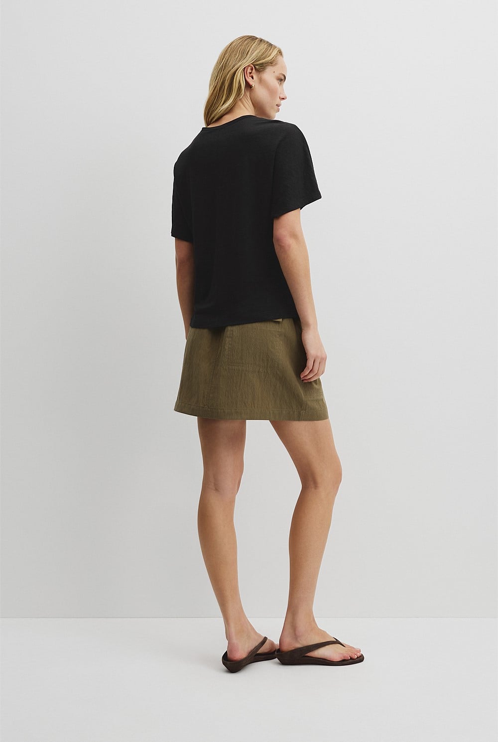 Linen Dolman T-Shirt