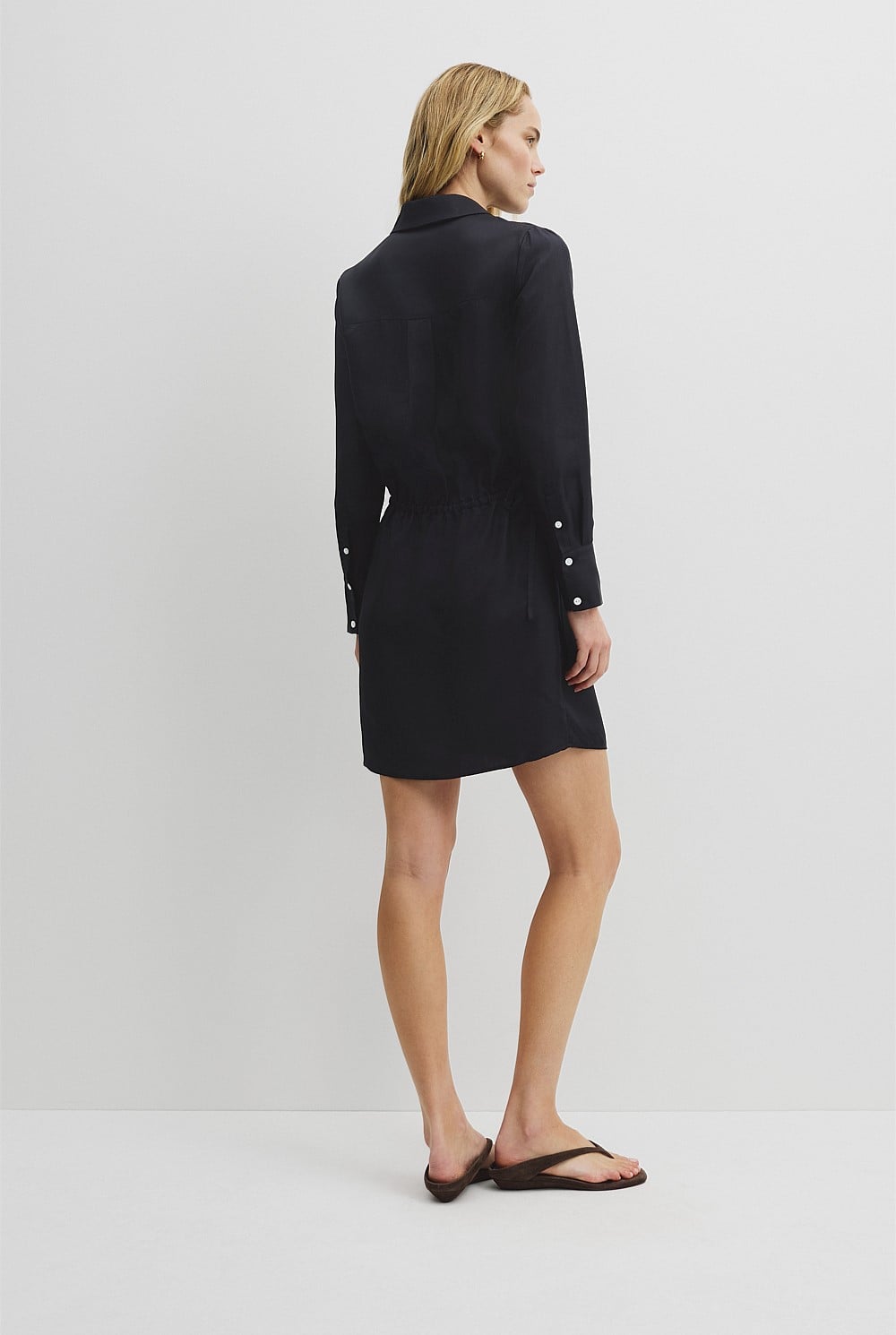Gathered Mini Dress