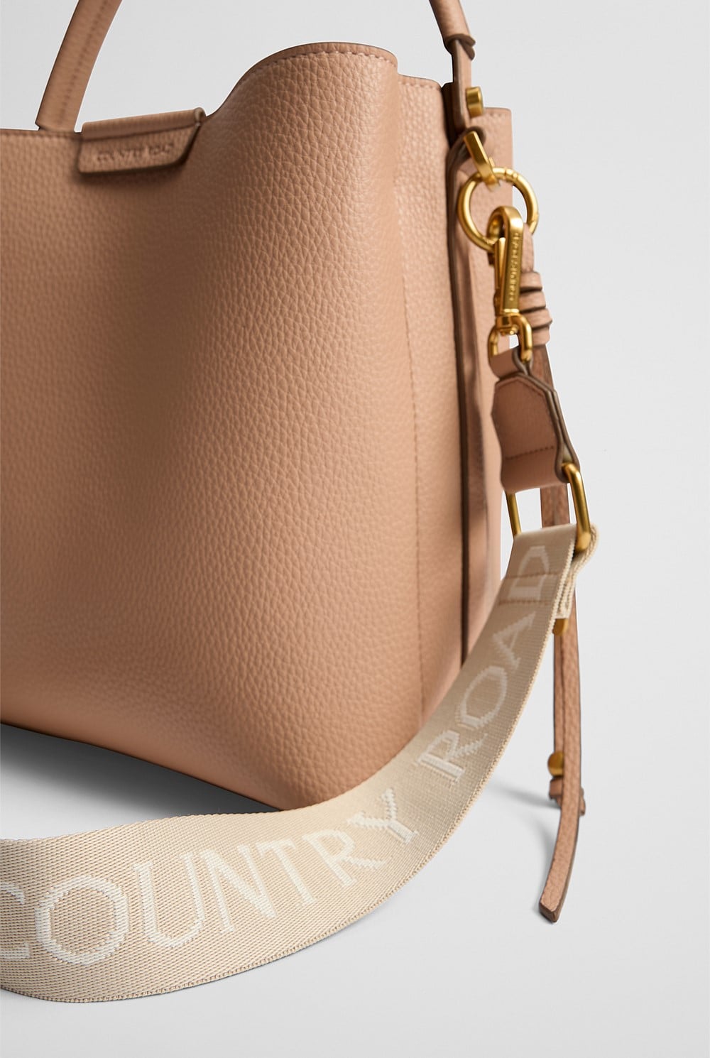 Spliced Bucket Bag