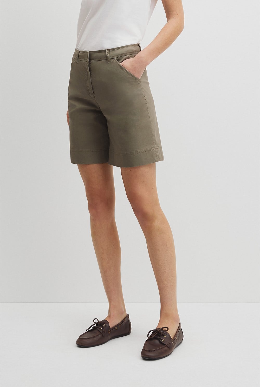 Australian Cotton Essential Twill Short