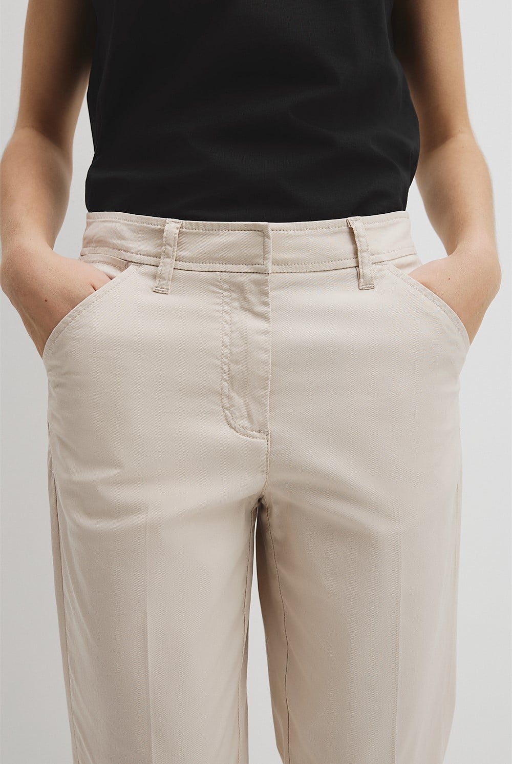 Australian Cotton Essential Twill Pant