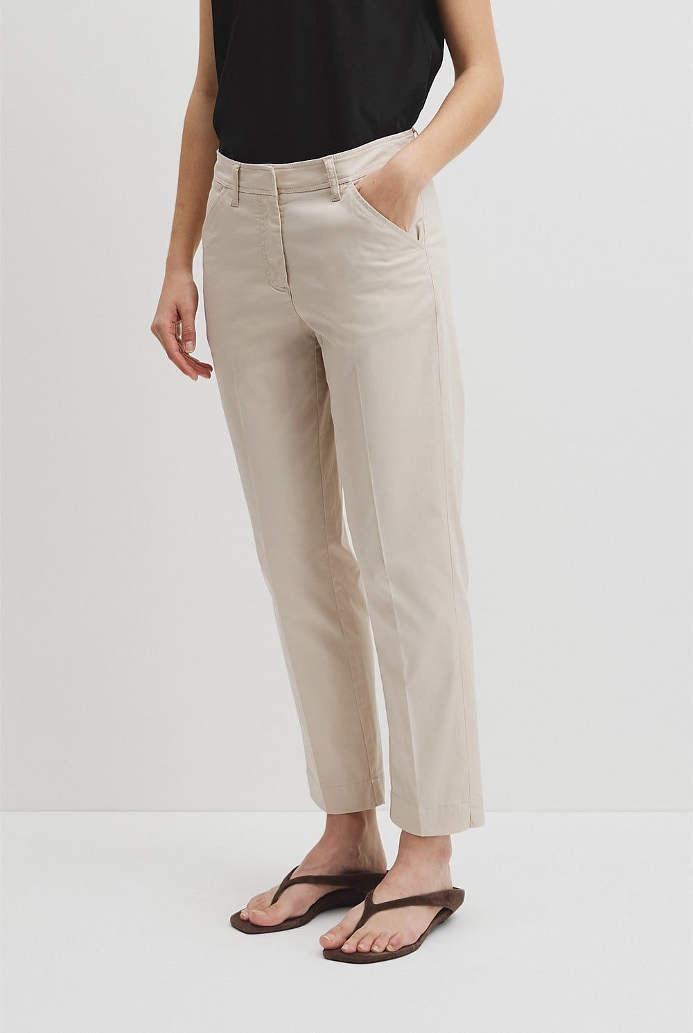 Australian Cotton Essential Twill Pant
