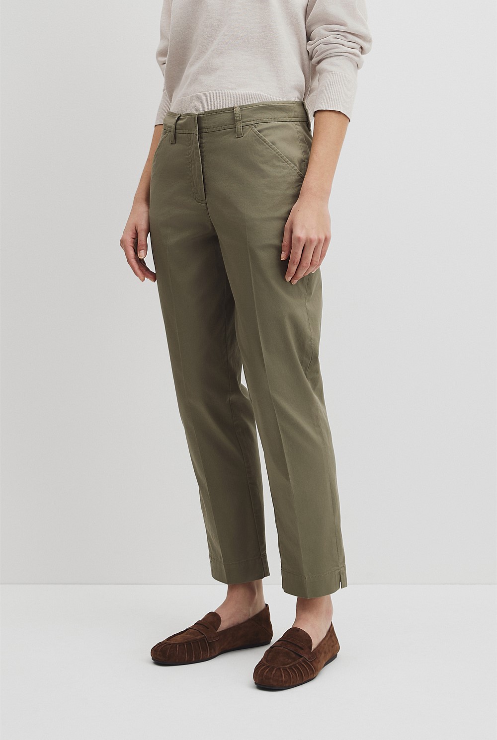 Australian Cotton Essential Twill Pant